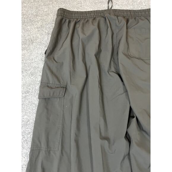 Wide Leg Trouser Pants 2XL Minimalist Relaxed Cargo Pockets Gorpcore Coastal 90s - Picture 9 of 14